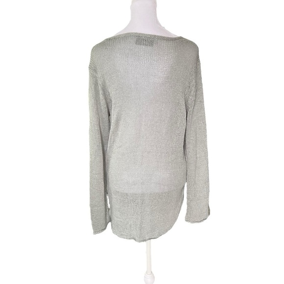 Wooden Ships - Light Weight Scoop Neck Beach Sweater Sz S/M - Picture 3 of 6